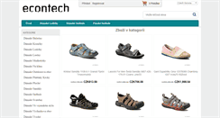 Desktop Screenshot of econtech.cz